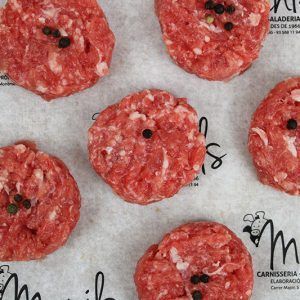 Mini hamburgueses de vedella